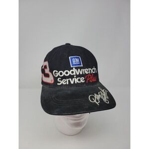 Vintage JH‎ Design Dale Earnhardt Goodwrench Service Nascar Racing Strapback Hat